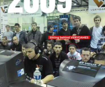 2009 Apex, sitting behind RPK at a french lan