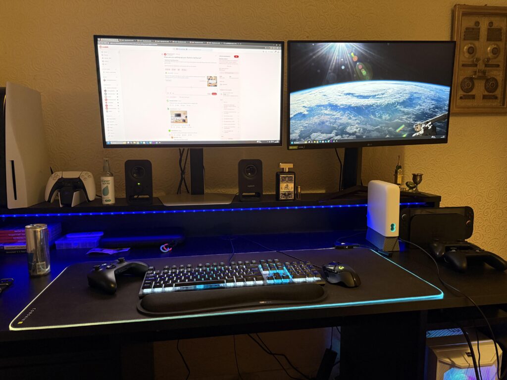 Updated gaming setup