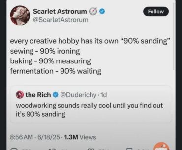 What’s the “90% sanding” of PC building?