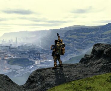 Just getting to your destination feels epic Death Stranding