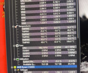 VRM com pico de temperatura depois do overclock