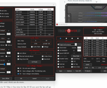 help sudden FPS drop on games in Rog strix G16 i9-13980hx rtx4060 undervolted