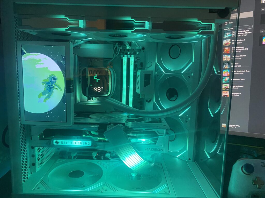 At 40yo finally built my own pc, 7800x3d with asrock’s 9070xt how did i do