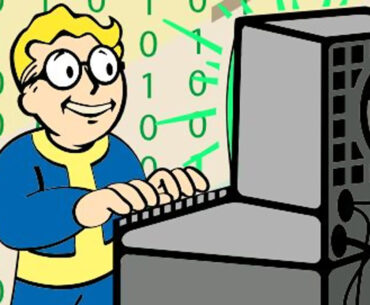 The Pip Boy from the Fallout series being the benevolent hacker he is