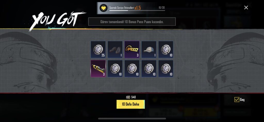 Super lucky me