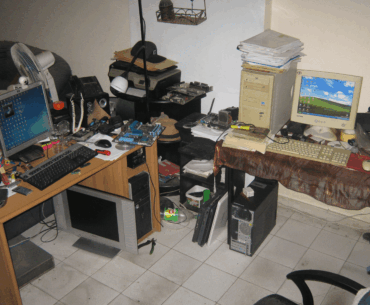 the other side of the setup from my previous post