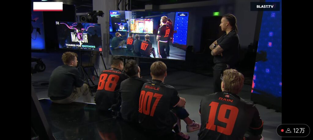Faze watching Faze watching Falcons fighting for life
