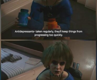 So that means she gives you pro-depressants also lol