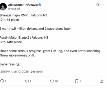 kassad takes hit at Falcons