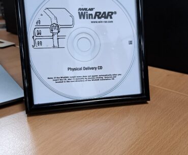 I did it, and framed it.