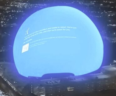 When your $2.3 billion display forgets to install updates