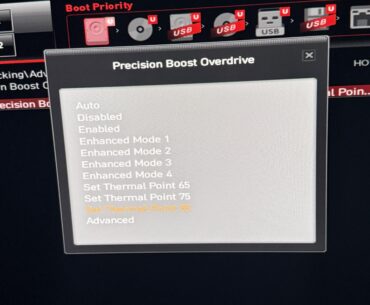 I am trying to PBO all cores on my 7800X3D please help me with this MPG X670E Carbon mobo settings