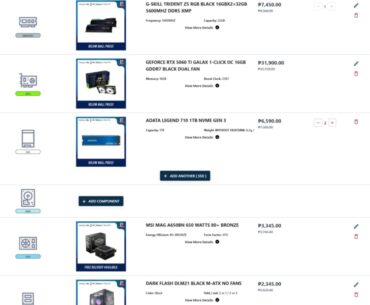 70-80k PC build budget (recommendation)
