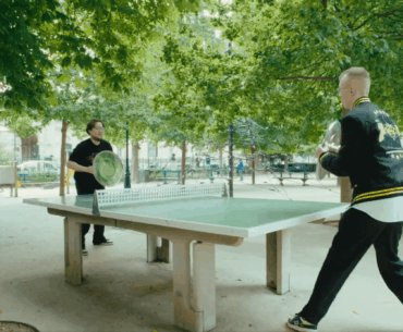 Litteraly Zywoo and Ropz playing pingpong with iem trophies (greatness at its peak)