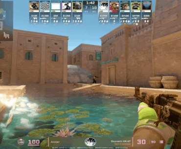 donk's AK-47 is called "MBS esport washing"