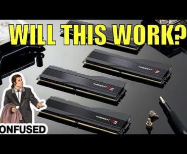 2 pairs (4 sticks) of identical dual rank 6000 Mhz DDR5 RAM with Intel 12900k