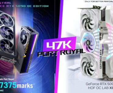 ASUS ROG Astral and GALAX HOF RTX 5090 GPUs push past 47K points in 3DMark Port Royal