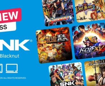 SNK's big franchises will debut on Blacknut cloud gaming service