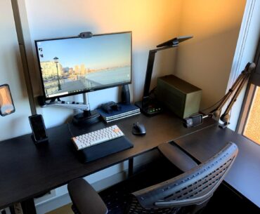 My nearly entire second-hand market WFH setup!