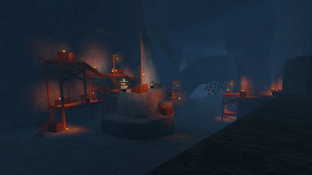 Cinder Cavern in Dig