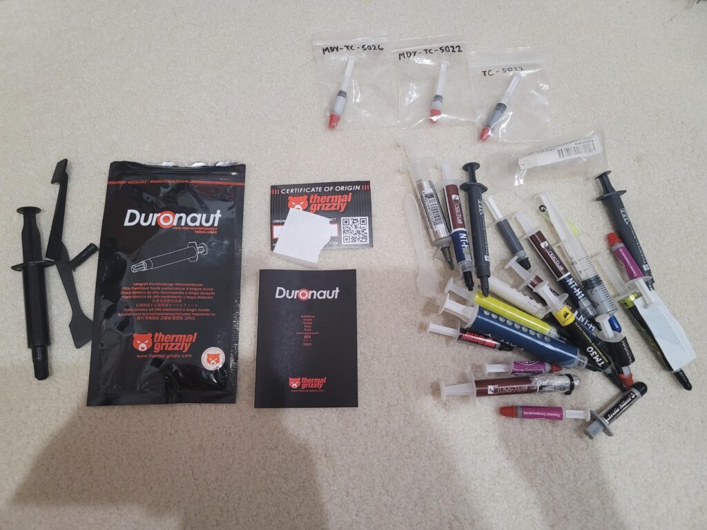TG Duronaut thermal paste smell TG Duronaut thermal paste smell