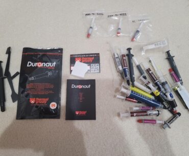 TG Duronaut thermal paste smell