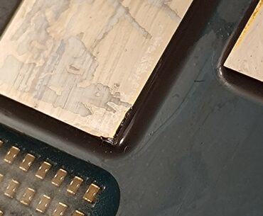 Tried using der8auer's delid tool and process on a 9800X3D and chipped the corner of the I/O die. What did I do wrong?