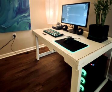 Made a desk from a pallet. Does this count
