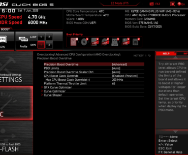 9800X3D better score with 65W TDP