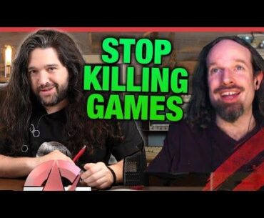 GamerNexus on Conumer protection: "You’ll Own Nothing | Stop Killing Games, ft. Ross of Accursed Farms"