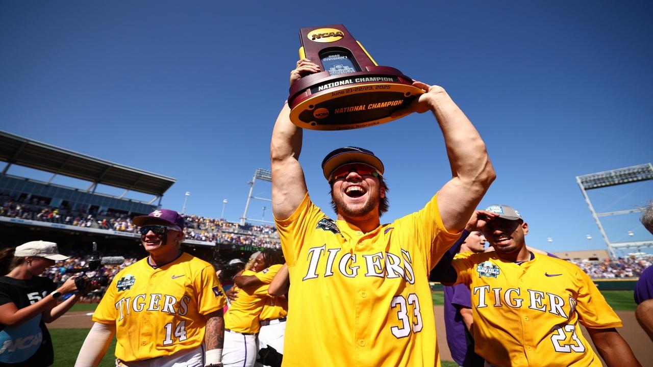 LSU wins 2025 DI baseball national championship LSU wins 2025 DI baseball national championship