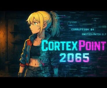 A cyberpunk anime short film – CortexPoint 2065