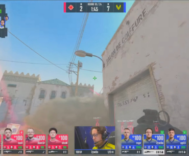 Zywoo with the full blind flick
