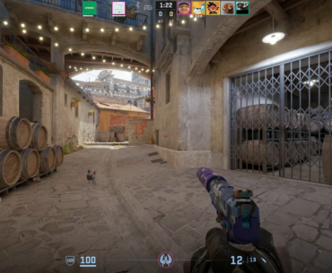 1v5 pistol in Faceit lvl 10
