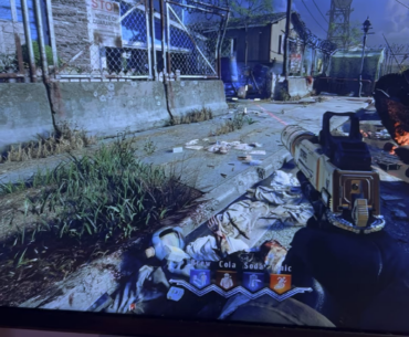 Weird flickering when I move