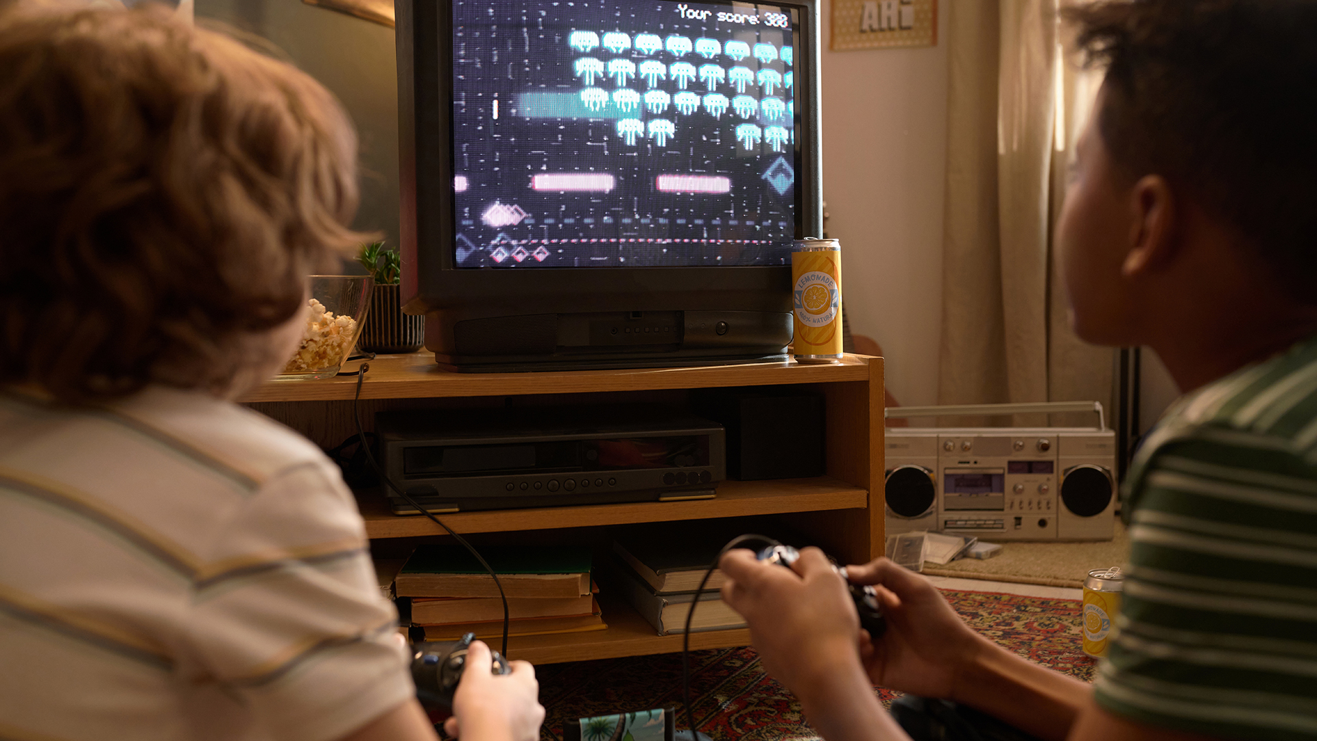 Rare BBC video games show resurfaces after 40 years – you can watch it for free right here Two boys playing retro video games on a CRT TV
