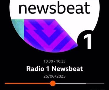 mezii features on national radio (BBC Radio 1), talking about Major victory