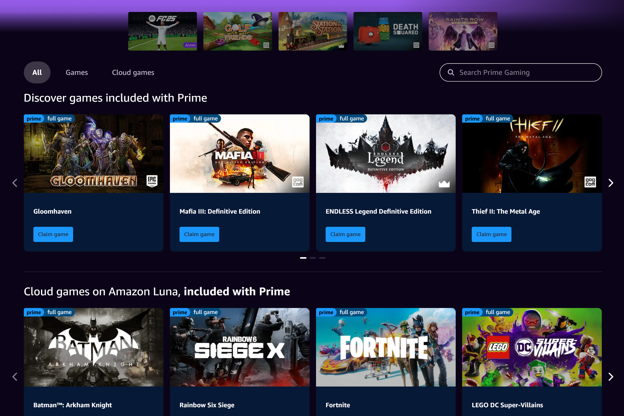 Free games you add to your account are yours to keep forever, even if you cancel your Prime subscription