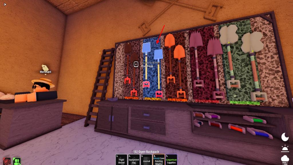 Purchase Toy Shovel in Dig