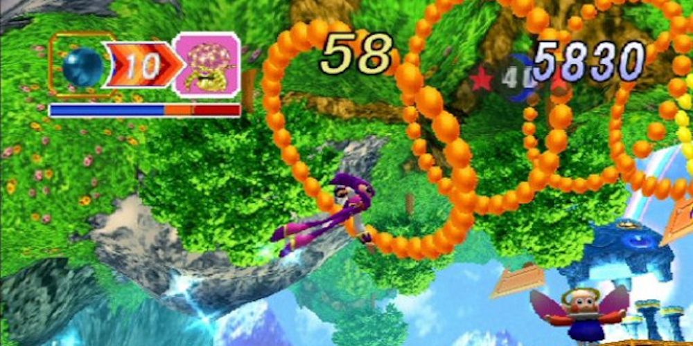Video Games Sega Saturn NiGHTS Into Dreams