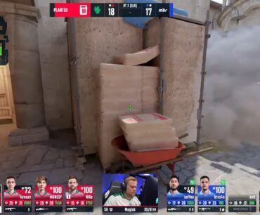 The 18-17 MIBR retake against Falcons was reportedly the first successful 3v5 Inferno B retake (81 T wins), and the fourth successful Inferno B retake with a 2+ man disadvantage (364 T wins, 1% success rate) in Tier 1 events this year