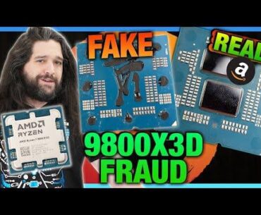 CPU SCAM: AMD Ryzen 9800X3D Counterfeits & Fraud