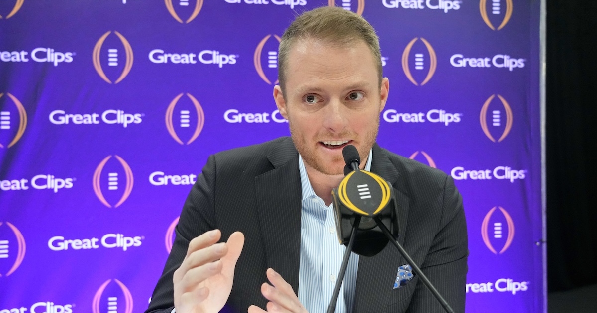 Greg McElroy ranks Top 10 non-conference college football games in 2025 Apple Store Logo