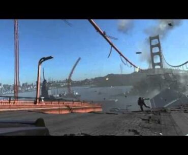 Drone Attack on Golden Gate Bridge