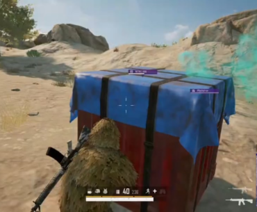 Shooting through terrain on PUBG