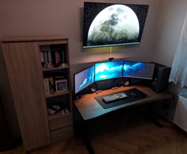 My working and gaming setup