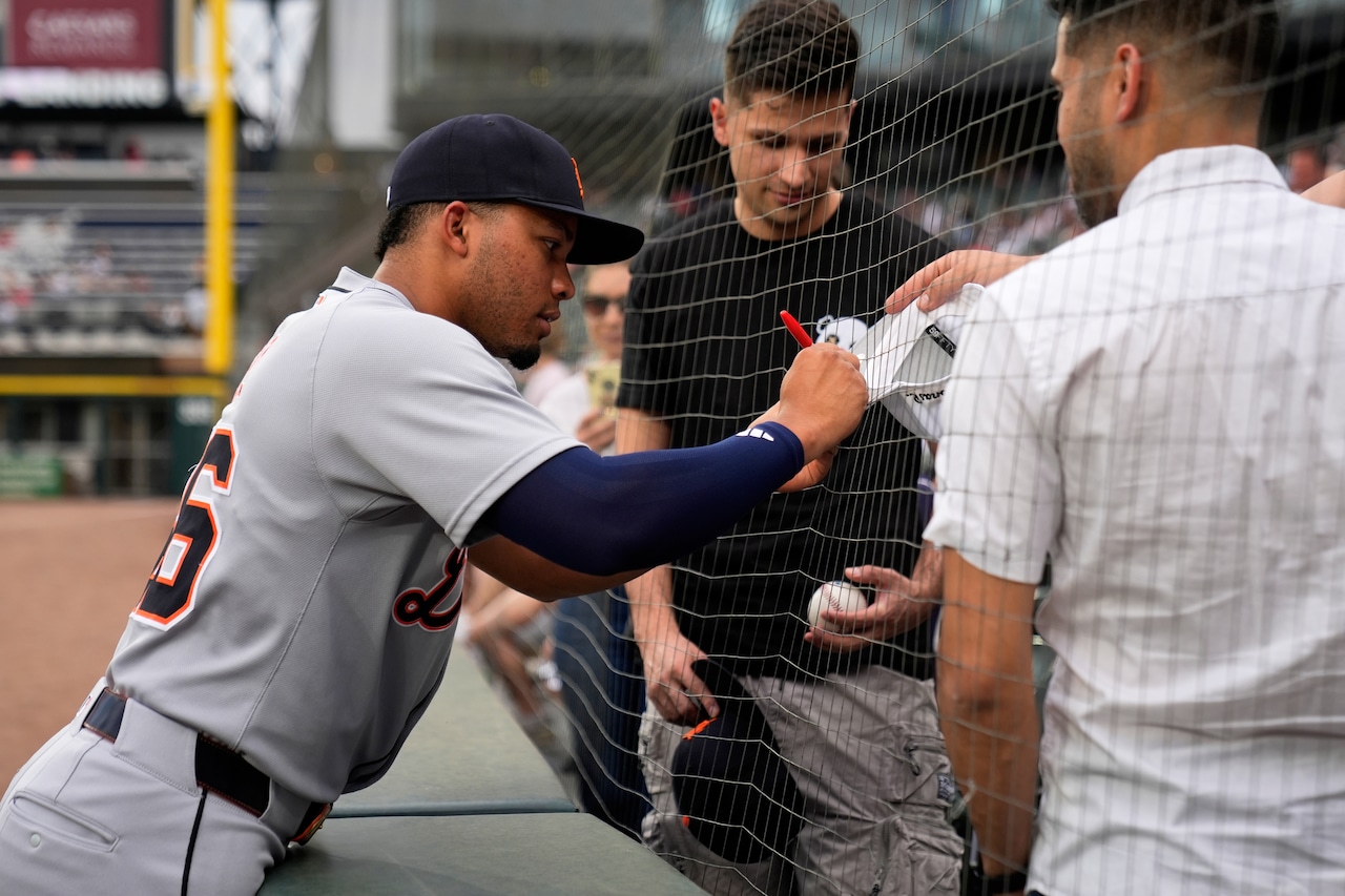 Tigers’ bullpen day slips away, ending 11-game win streak at Rate Field Mostly Sunny