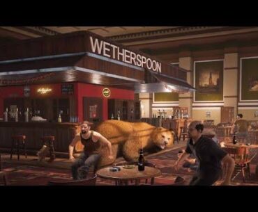 I made a Wetherspoons in Far Cry 5 and then released a bear.