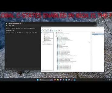 Should I disable C-States or leave them enabled? (Ryzen 7 9800X3D)