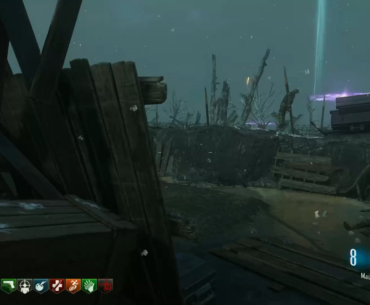 One neat thing about the bo3 ice staff is that it has unlimited range meaning you can snipe the gen 2 tombstone all the way from the excavation site